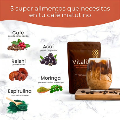 VITALIX - Bebida Funcional con superalimentos
